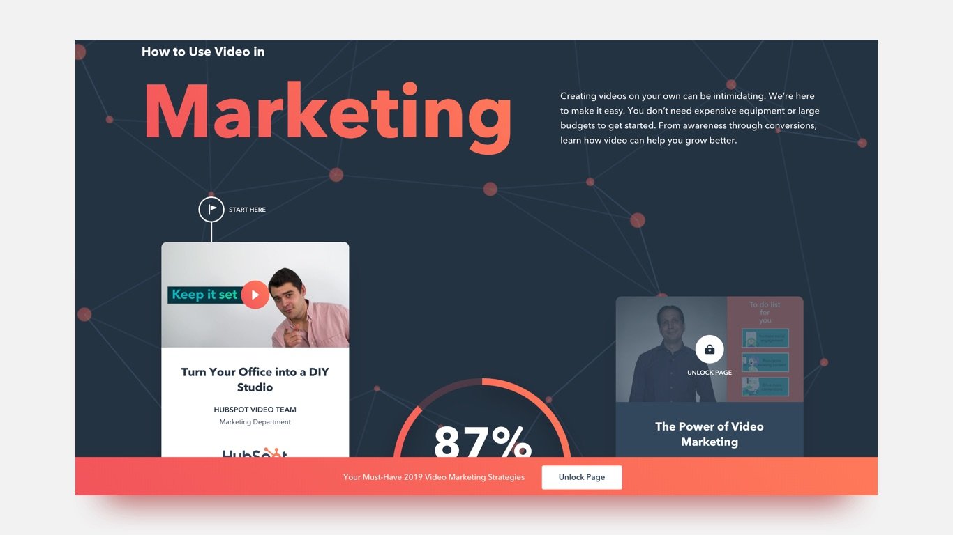 HubSpot Landing Page