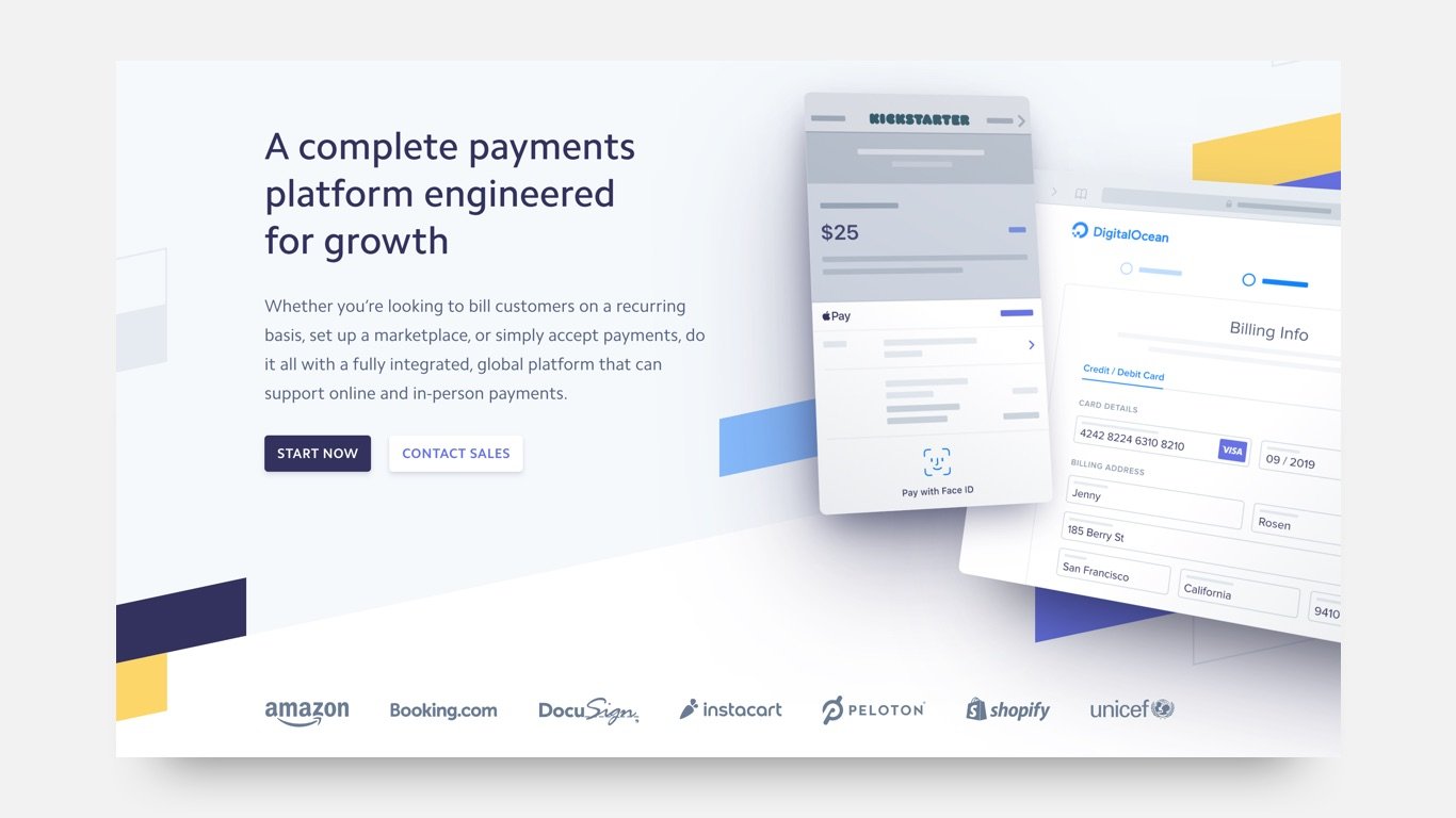 Stripe Landing Page